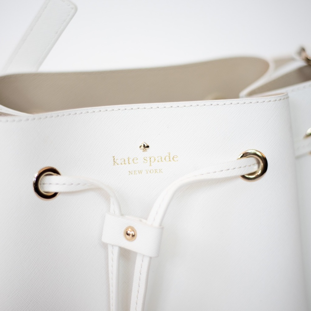 Like New White Kate Spade Purse